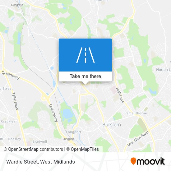 Wardle Street map