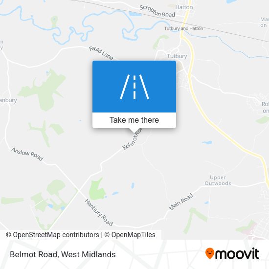 Belmot Road map