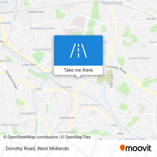 Dorothy Road map