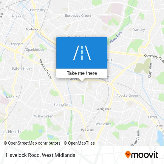 Havelock Road map
