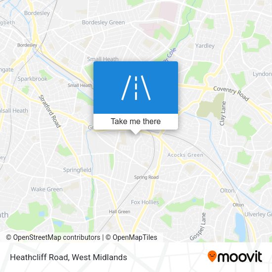 Heathcliff Road map