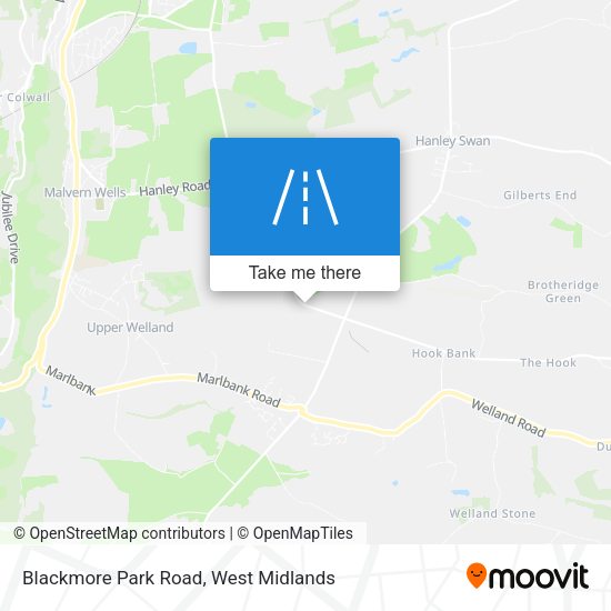 Blackmore Park Road map
