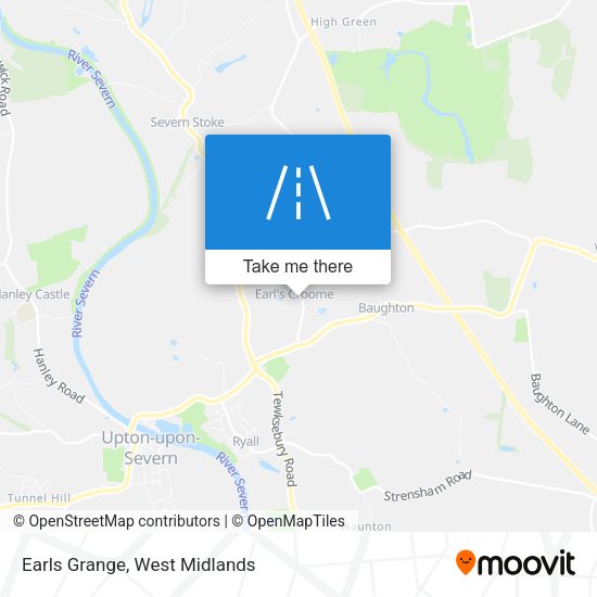 Earls Grange map