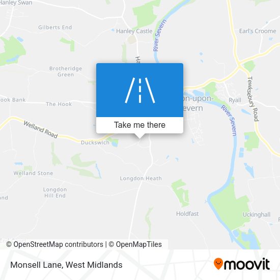 Monsell Lane map