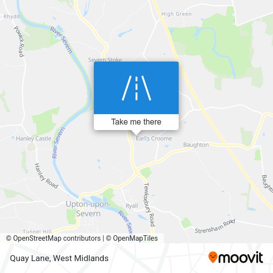 Quay Lane map
