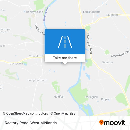 Rectory Road map