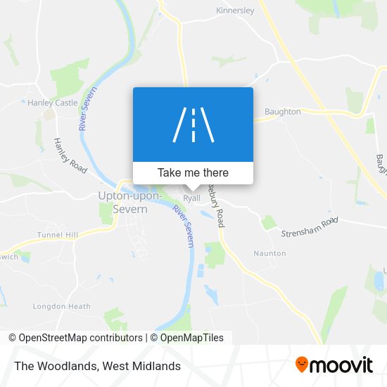 The Woodlands map