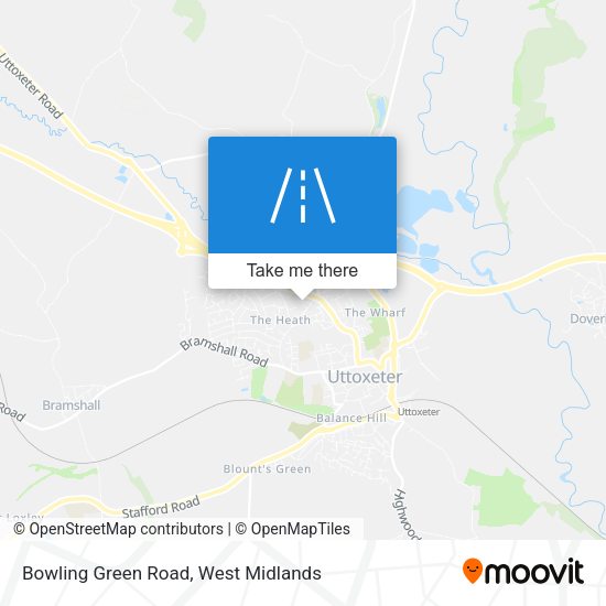 Bowling Green Road map