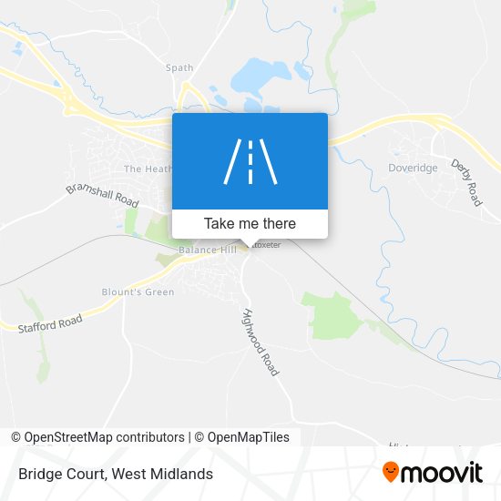 Bridge Court map