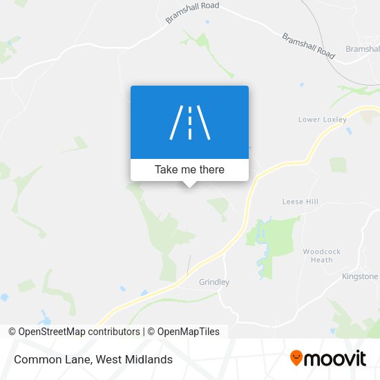 Common Lane map