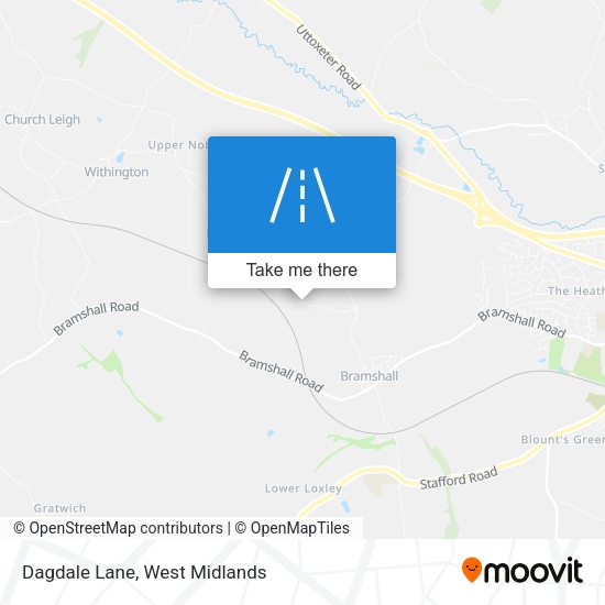 Dagdale Lane map