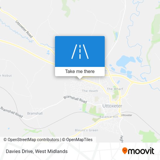 Davies Drive map
