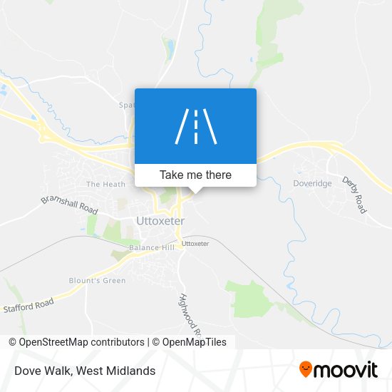 Dove Walk map