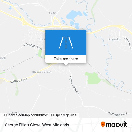 George Elliott Close map