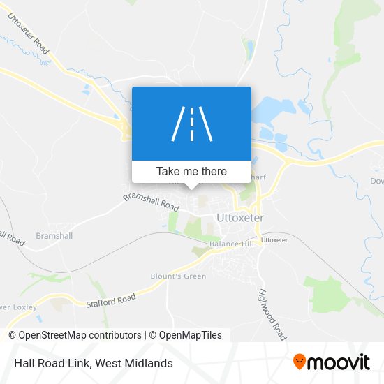 Hall Road Link map