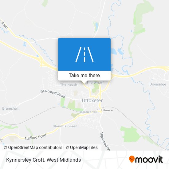 Kynnersley Croft map