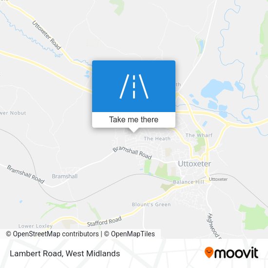 Lambert Road map