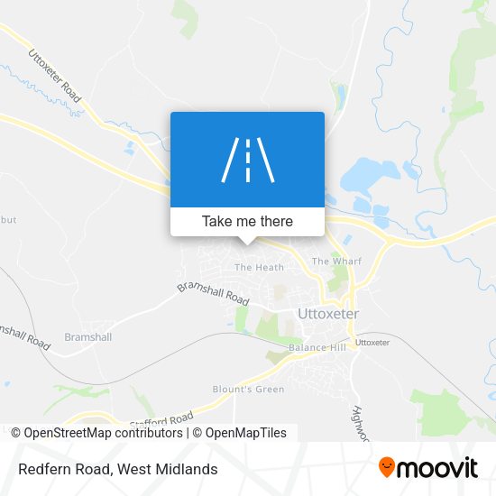 Redfern Road map