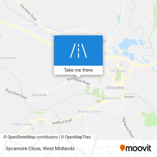 Sycamore Close map