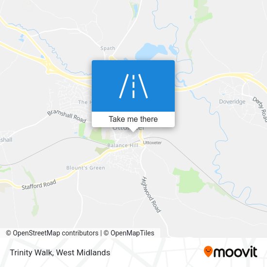 Trinity Walk map