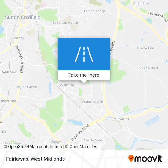 Fairlawns map