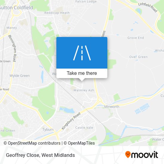 Geoffrey Close map