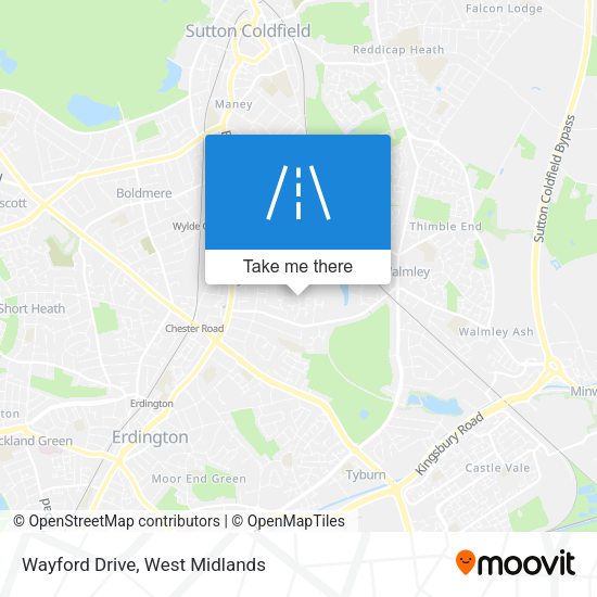 Wayford Drive map