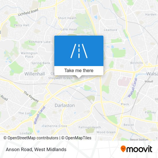 Anson Road map