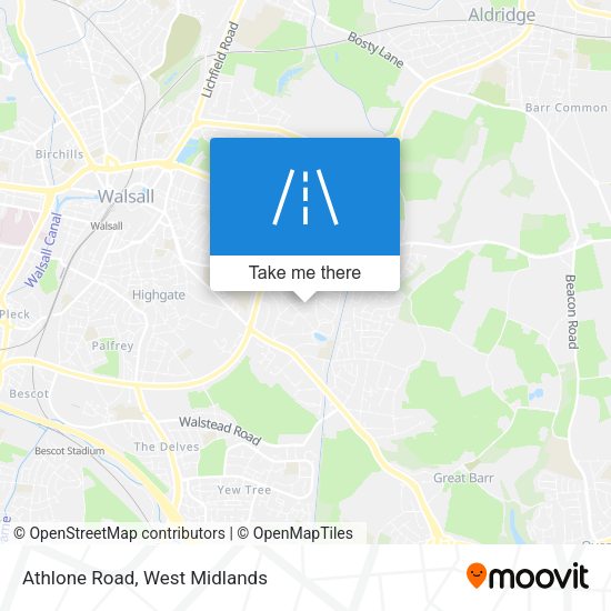 Athlone Road map