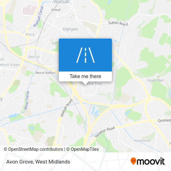 Avon Grove map