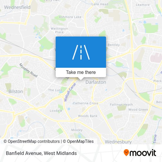 Banfield Avenue map