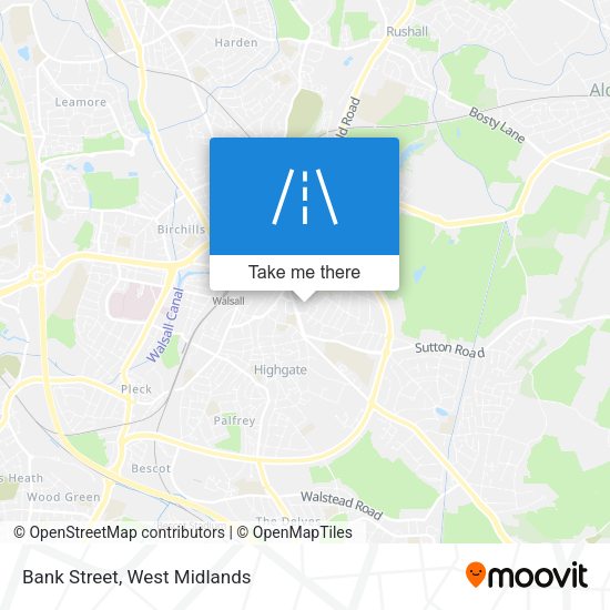 Bank Street map