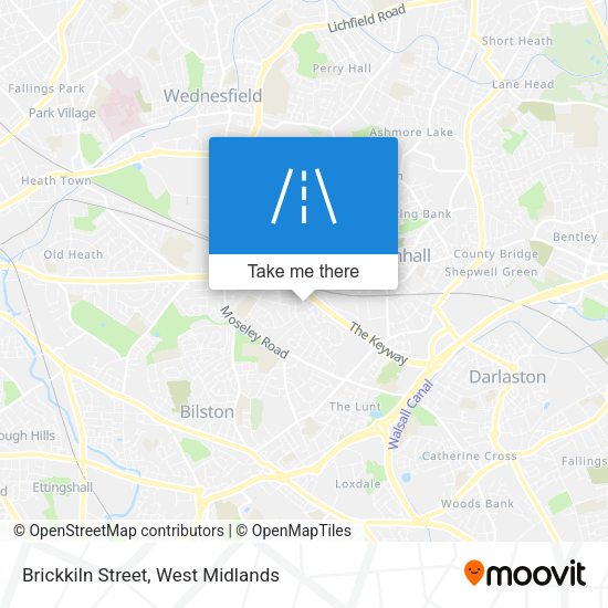 Brickkiln Street map