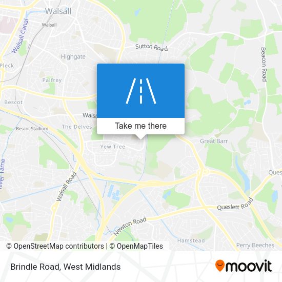 Brindle Road map