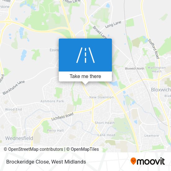 Brockeridge Close map