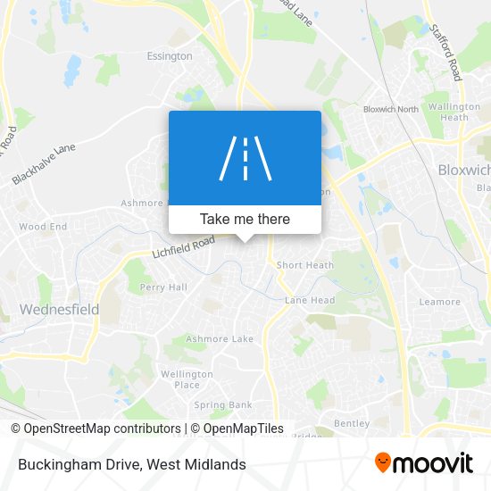 Buckingham Drive map