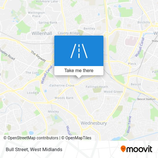 Bull Street map