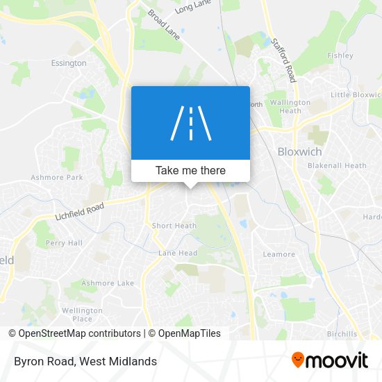 Byron Road map