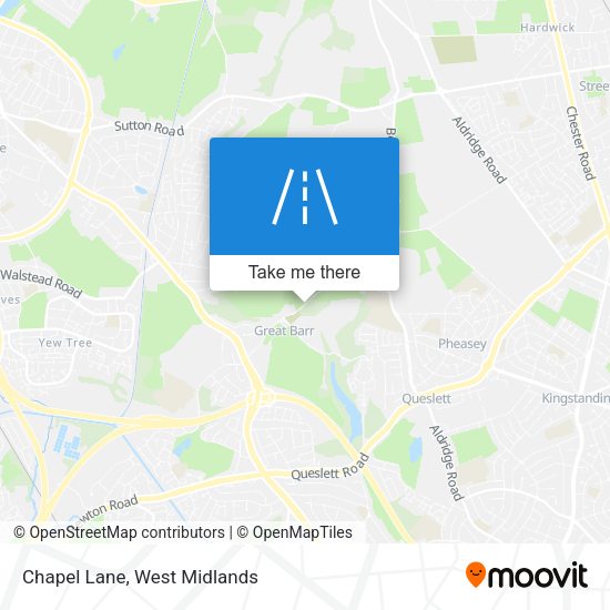 Chapel Lane map