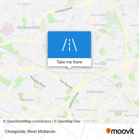 Cheapside map