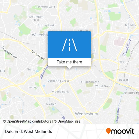 Dale End map