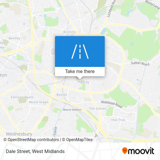 Dale Street map