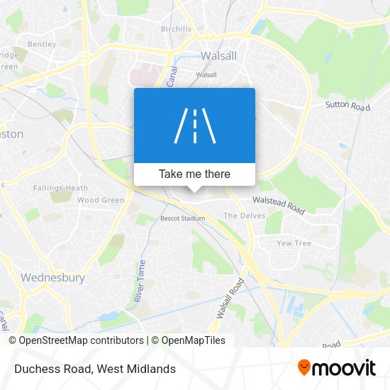 Duchess Road map