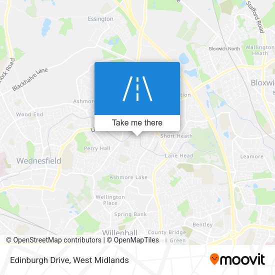 Edinburgh Drive map
