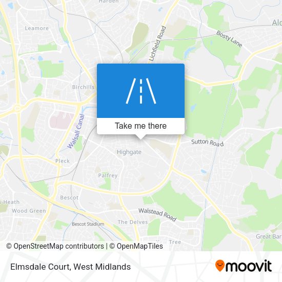 Elmsdale Court map