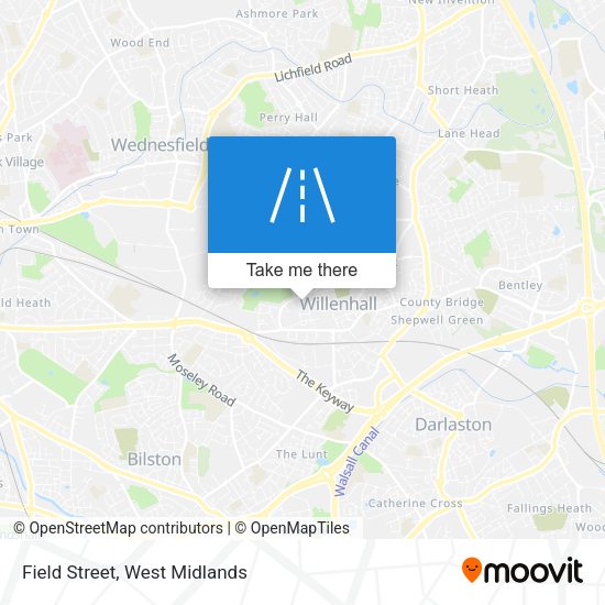 Field Street map