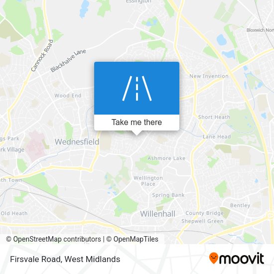 Firsvale Road map