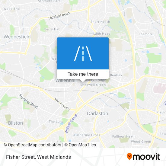 Fisher Street map