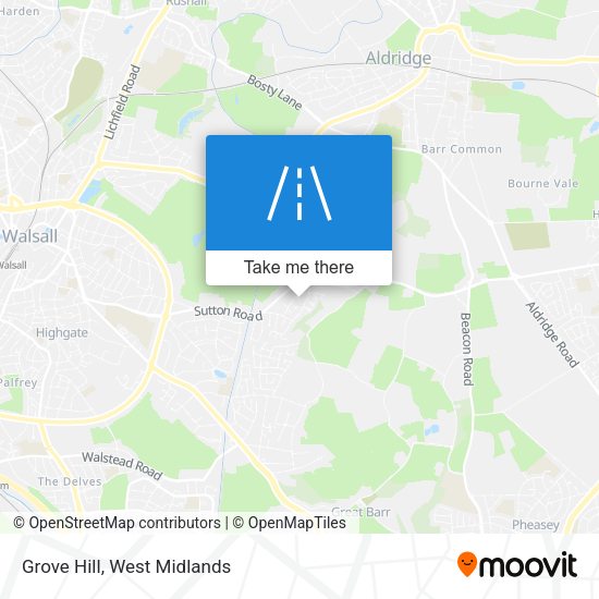 Grove Hill map