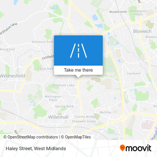 Haley Street map